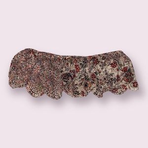 Beautiful Crop Top Floral Lace